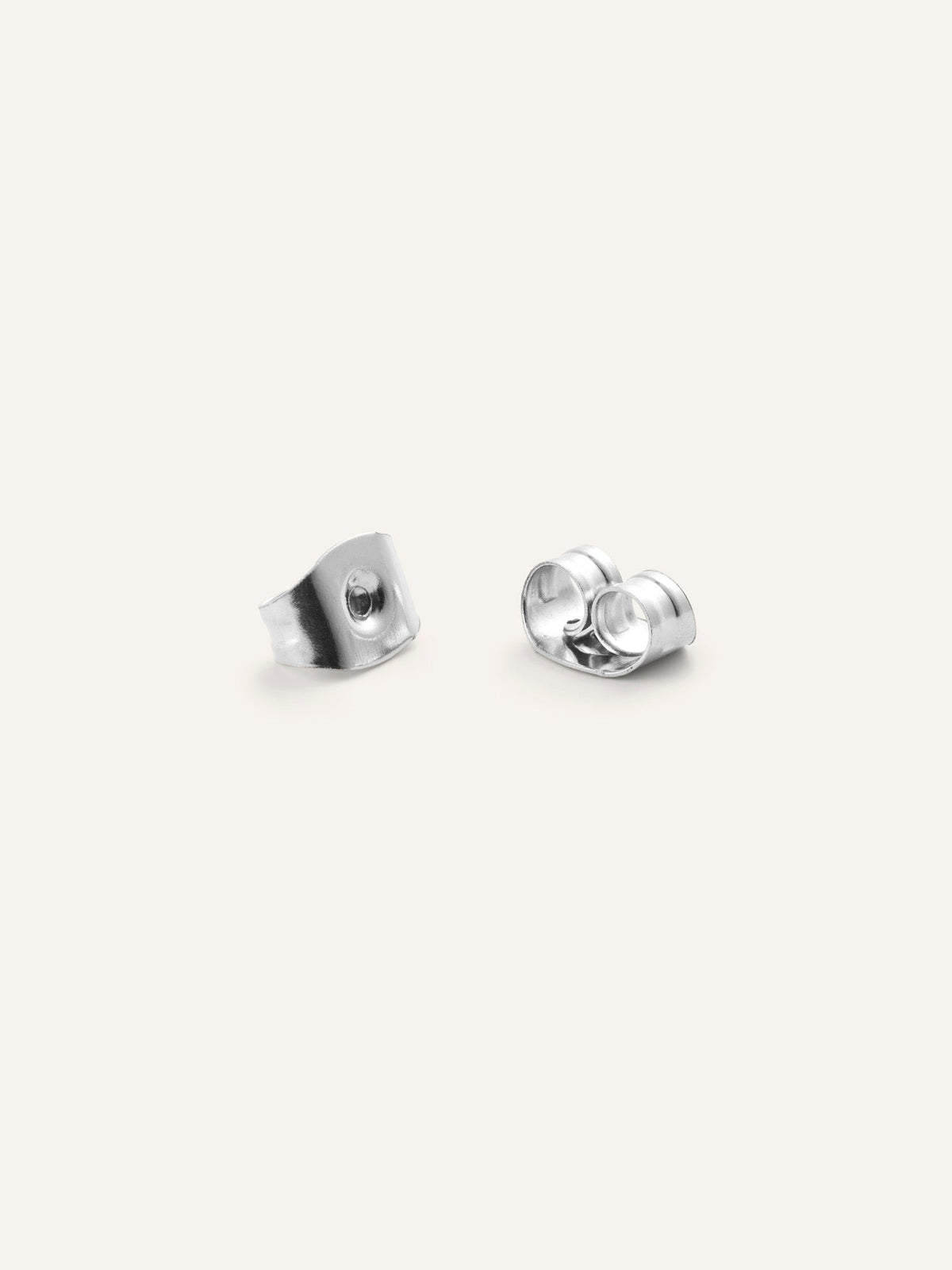 Belle White Medium Studs