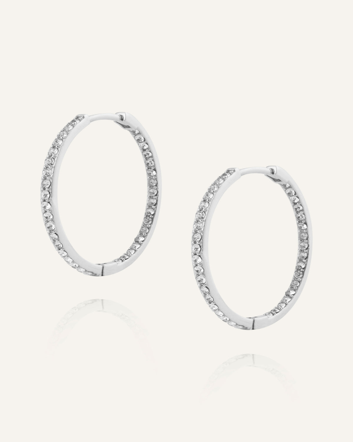 Sparkle Extra Large Hoops