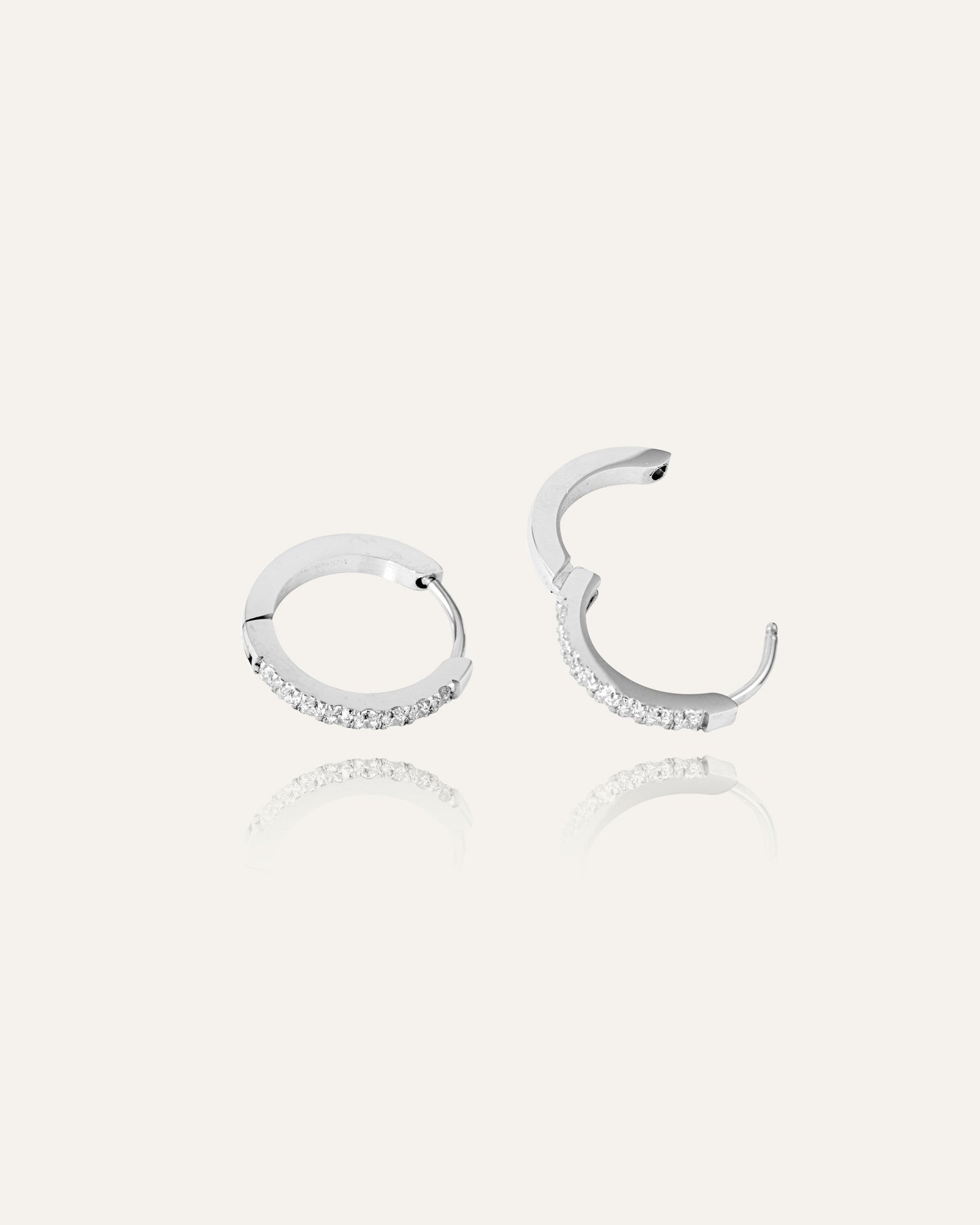 Shiny Hoops Medium
