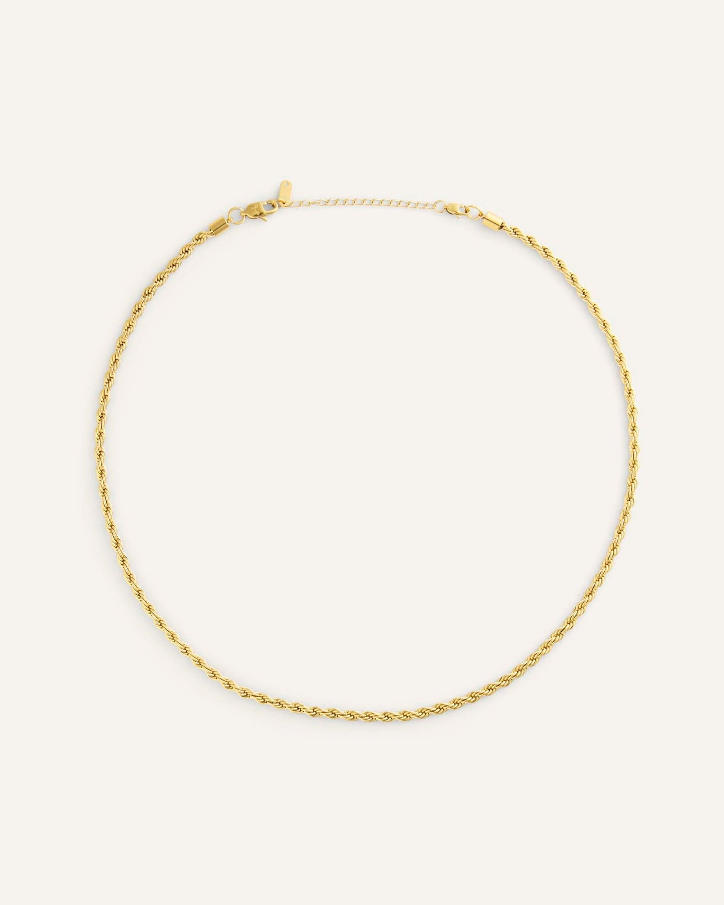 Bold Rope Chain Gold Medium Necklace