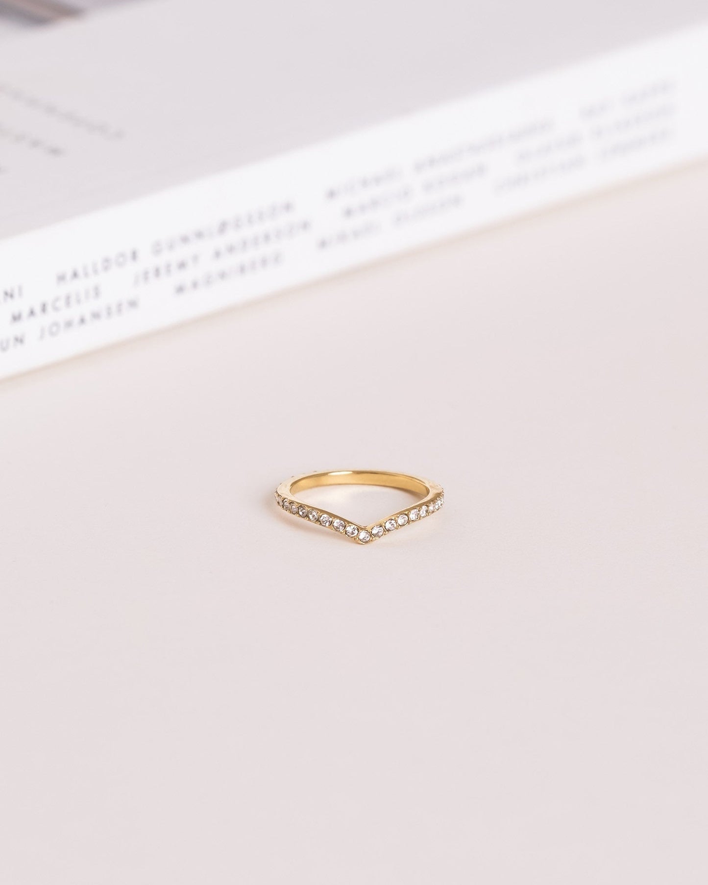 Brilliant Gold Ring