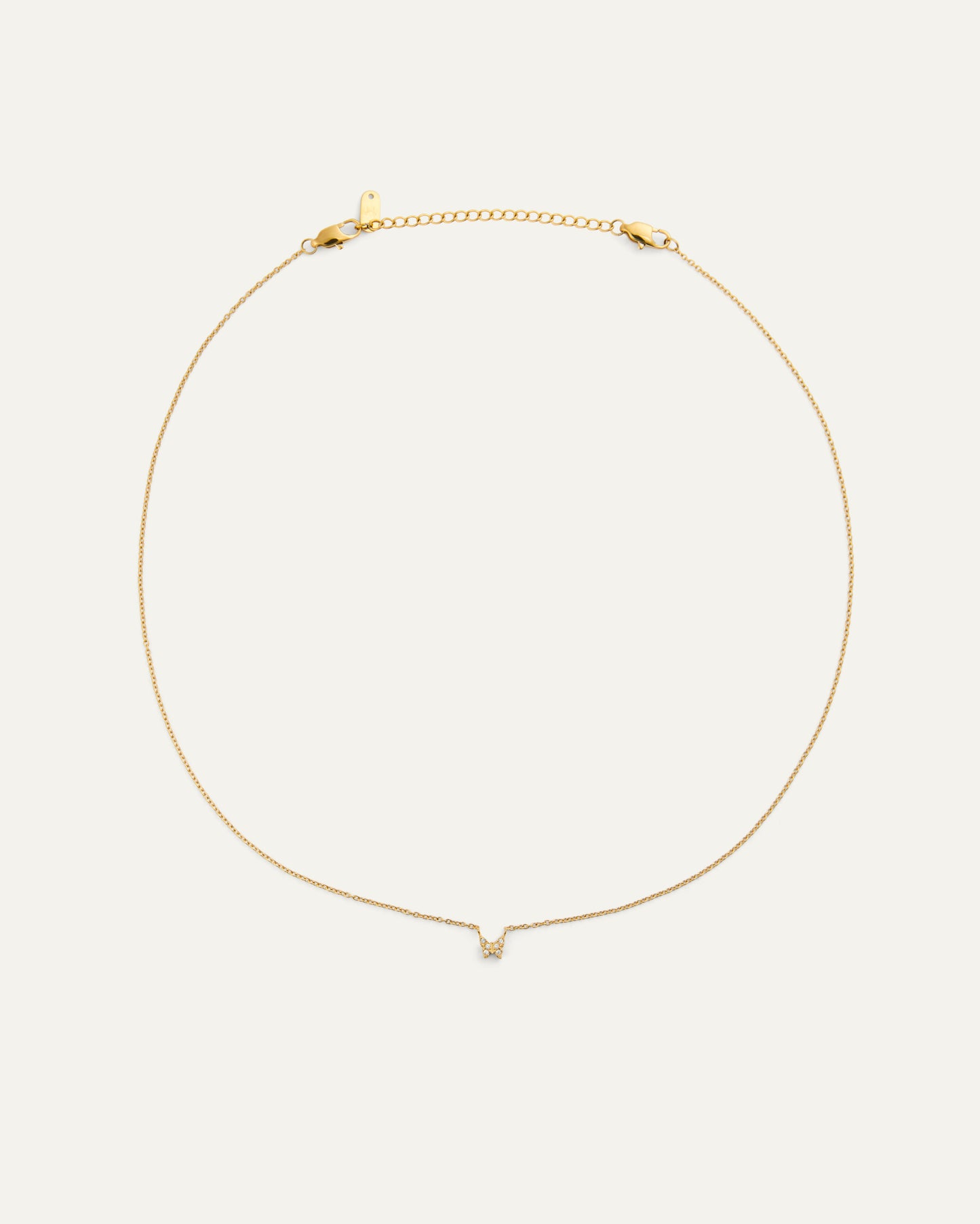 Butterfly Gold Necklace