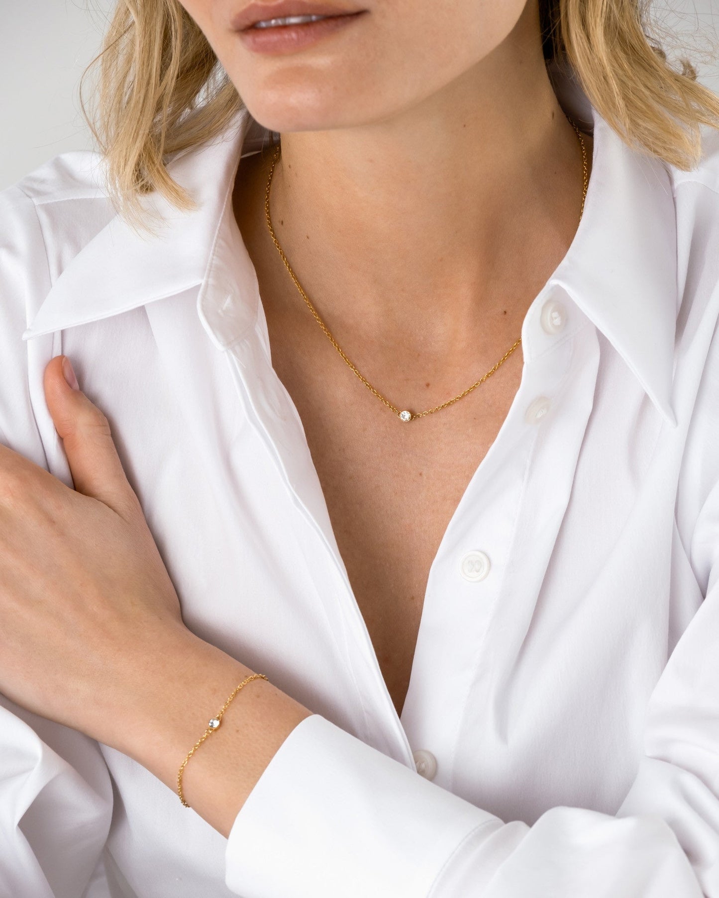 Thin Sparkle Necklace