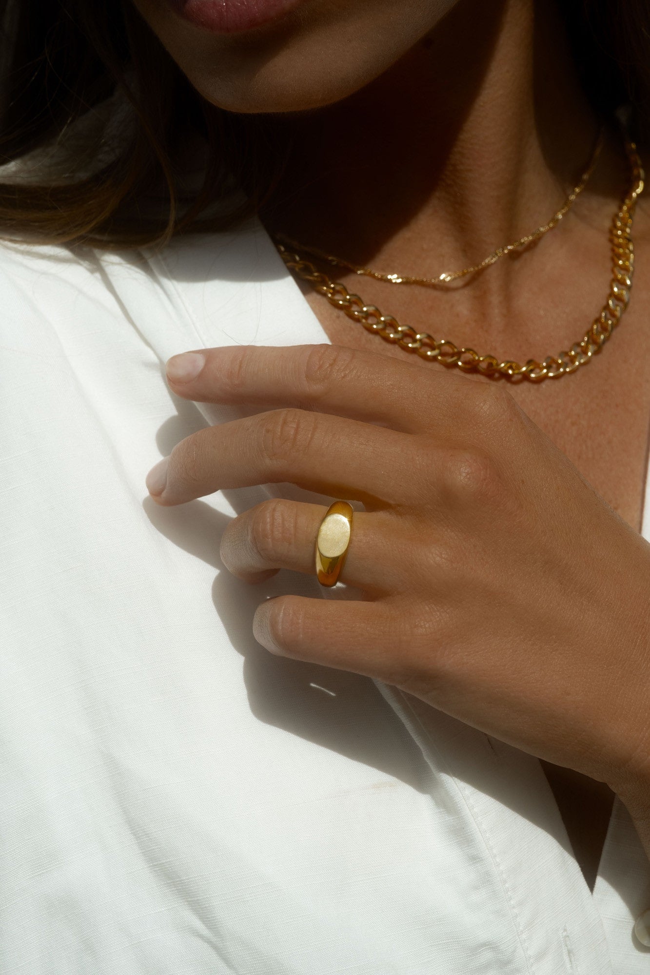 Flat Ring Gold