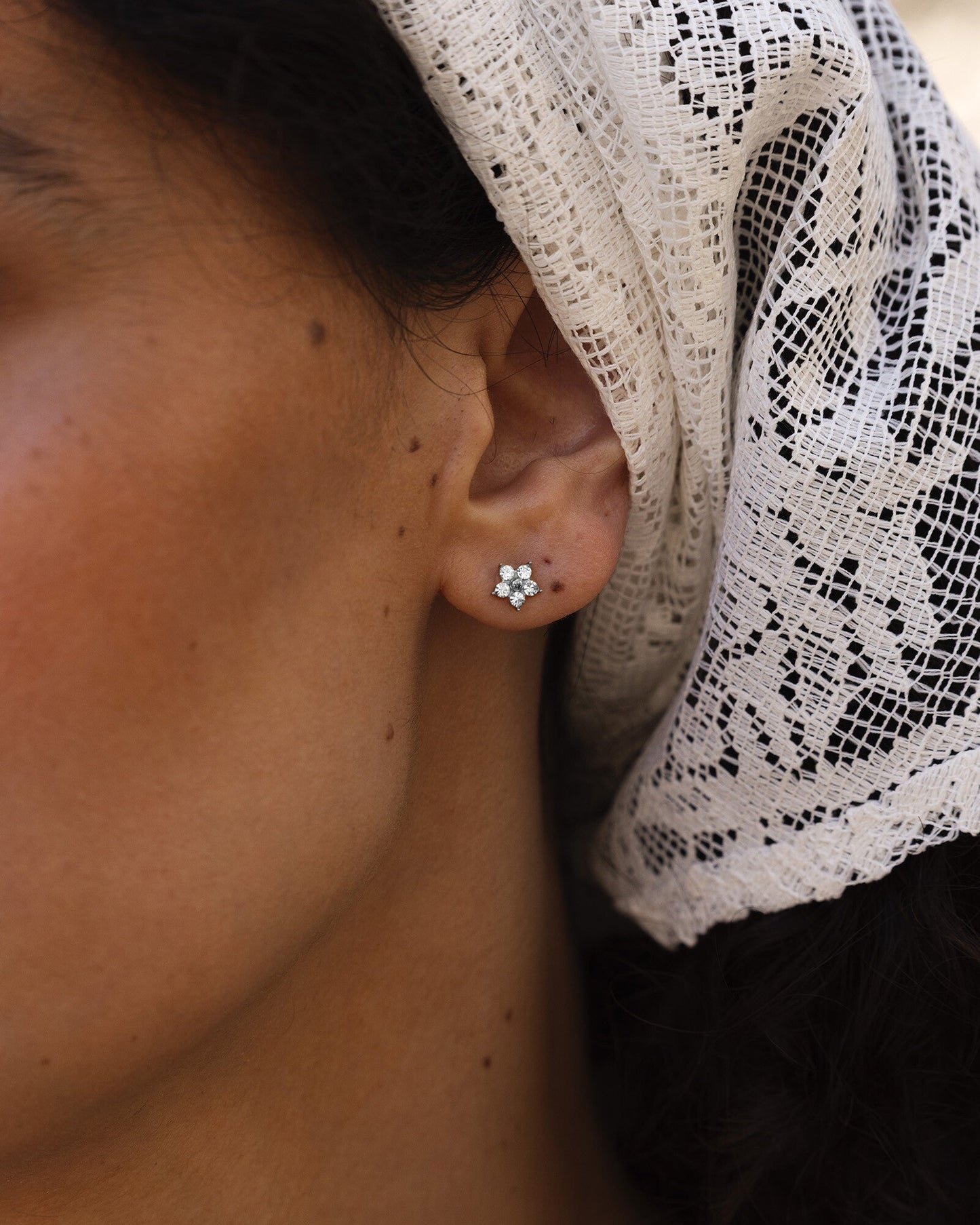 Flora Steel Studs