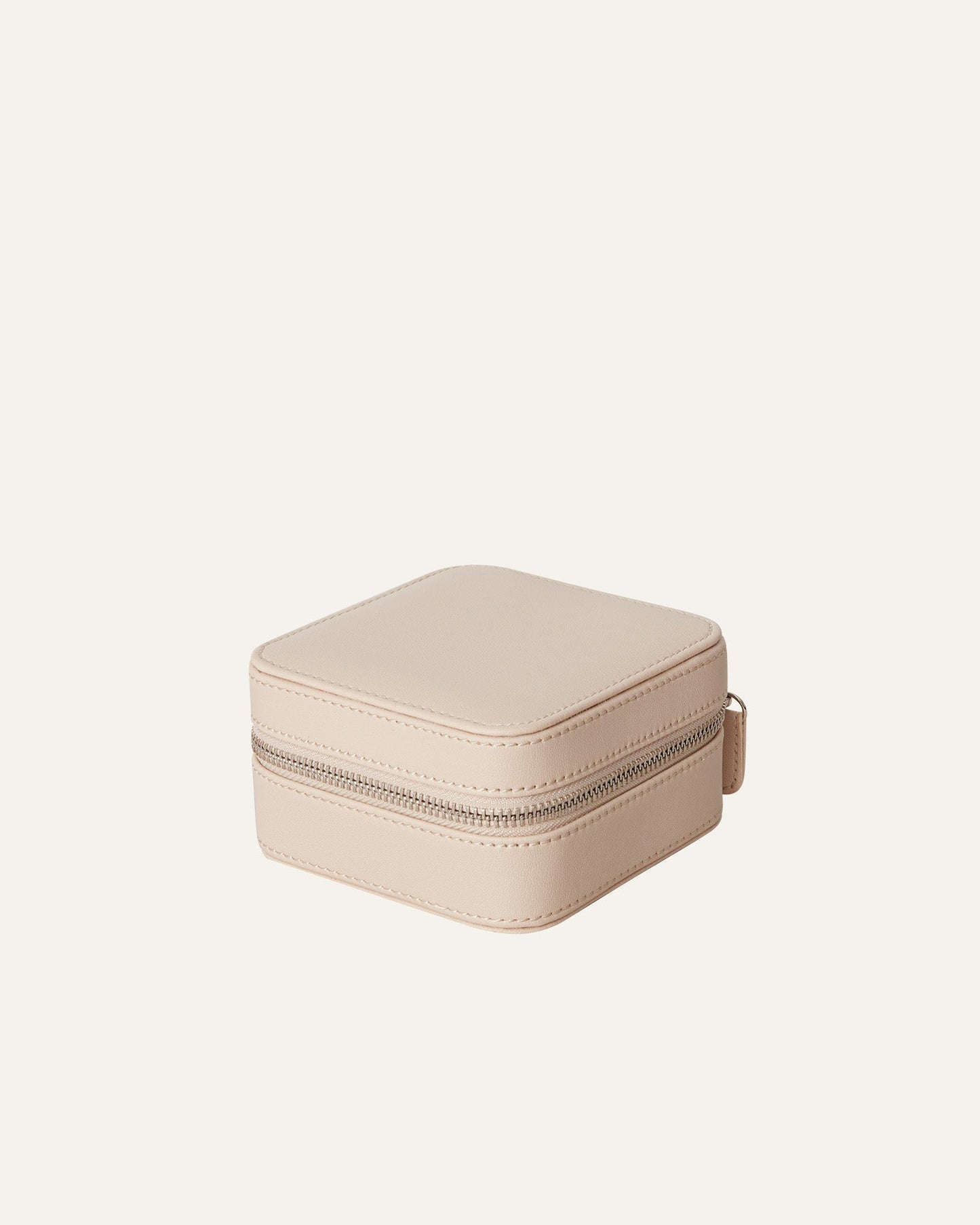 Jewelry Case Box Small Beige