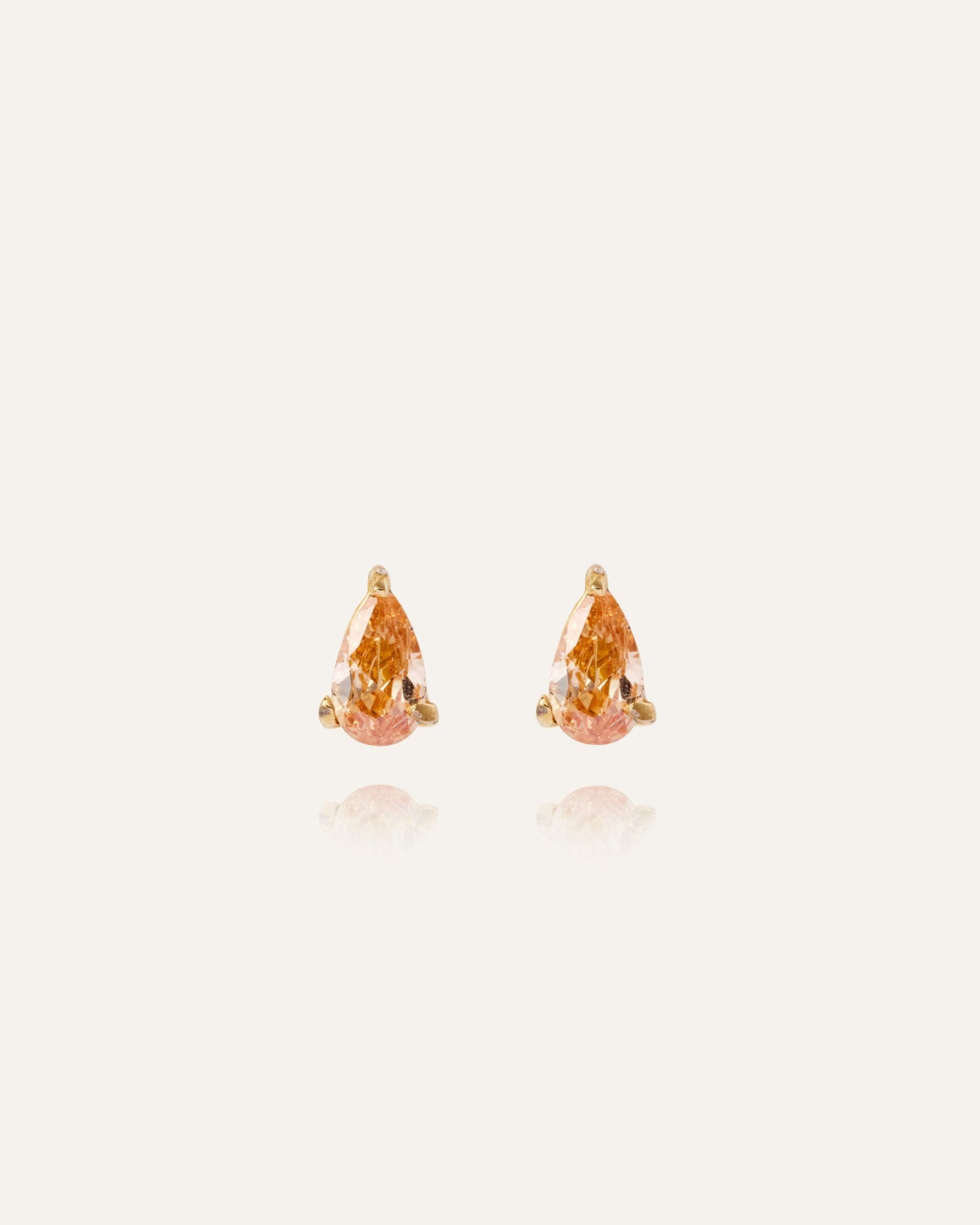 Belle Champagne Small Studs