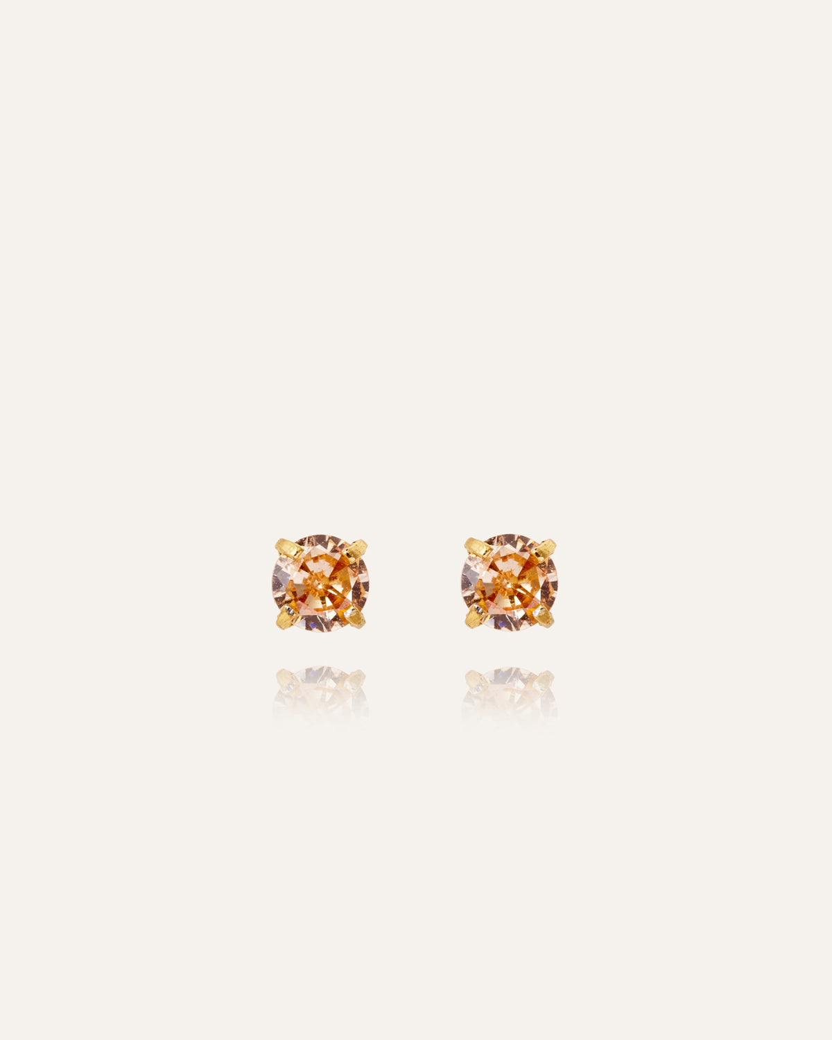 Jolie Champagne Small Studs