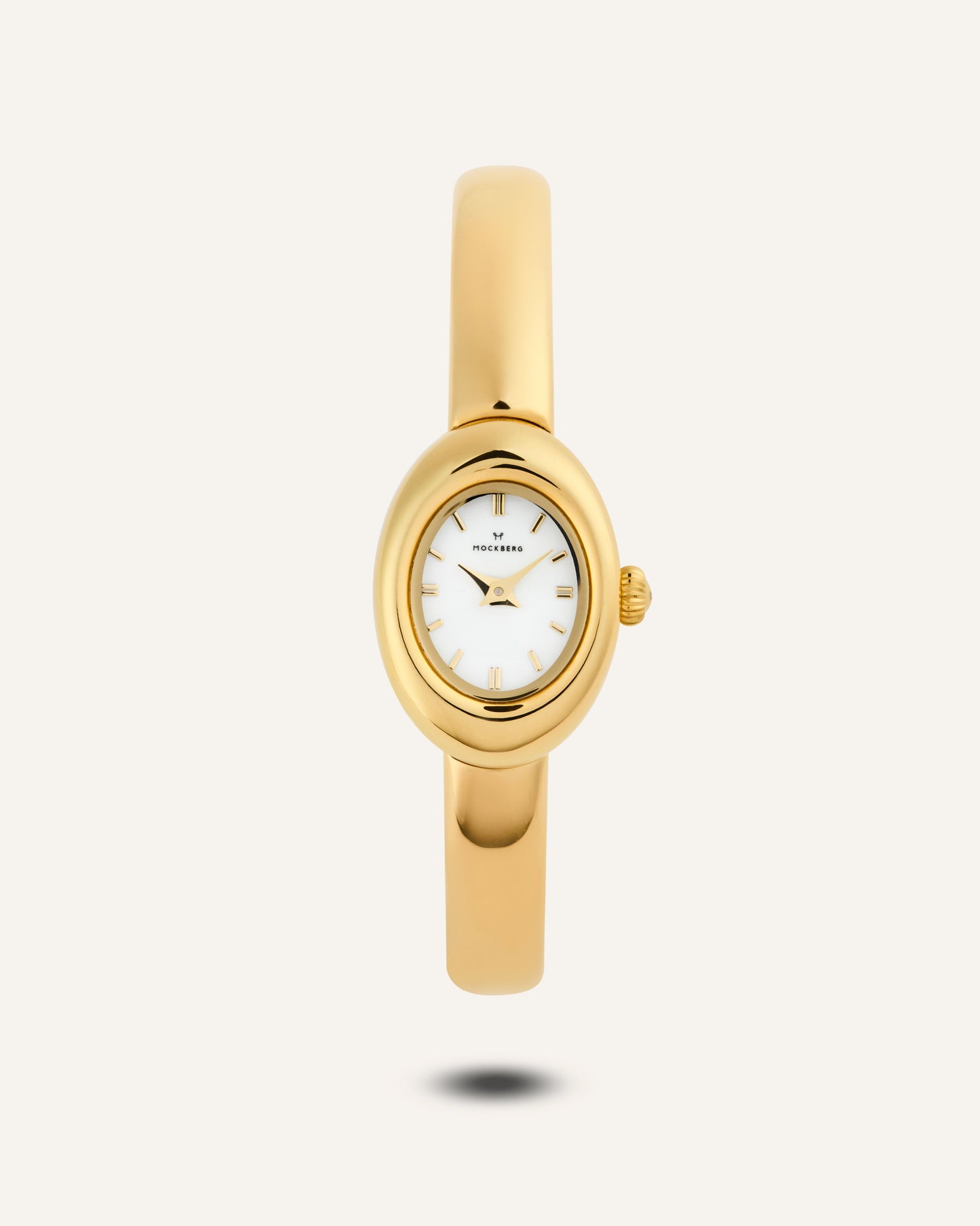 Belle Oval Petite Bangle Watch
