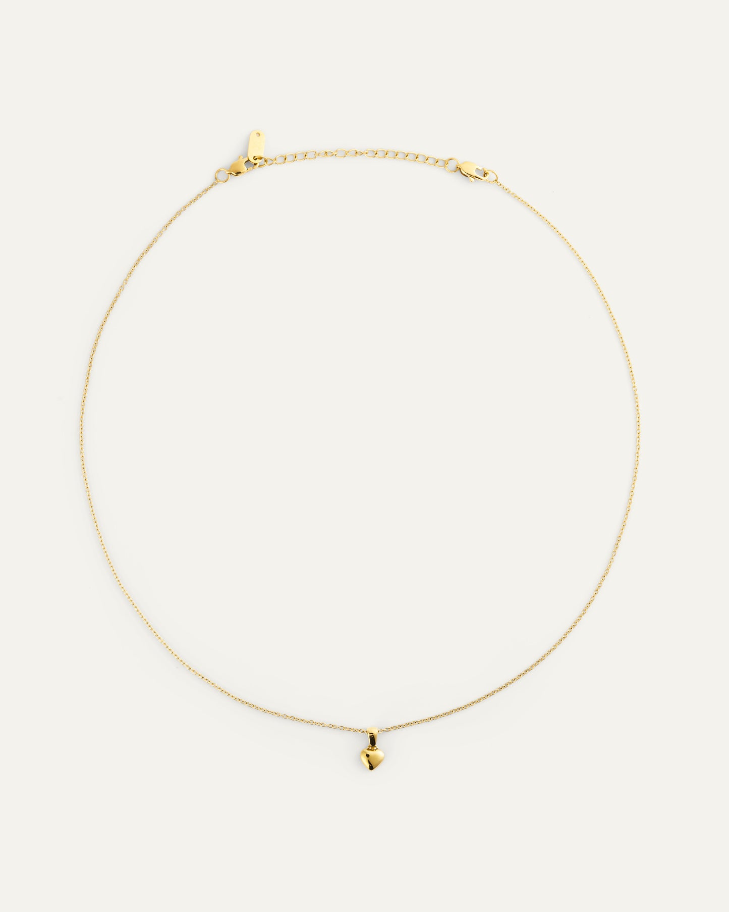Sweetheart Gold Medium Necklace