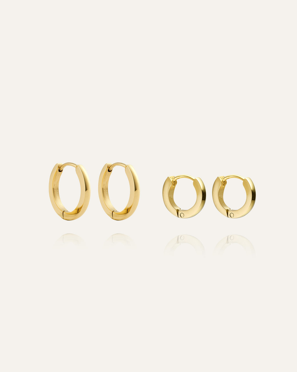 Classic Set Gold Hoops