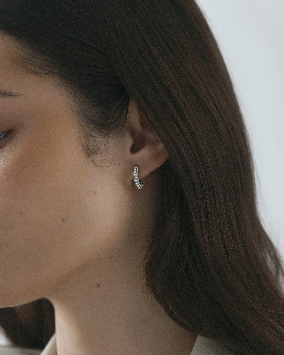 Pavé Eternal Small Earrings