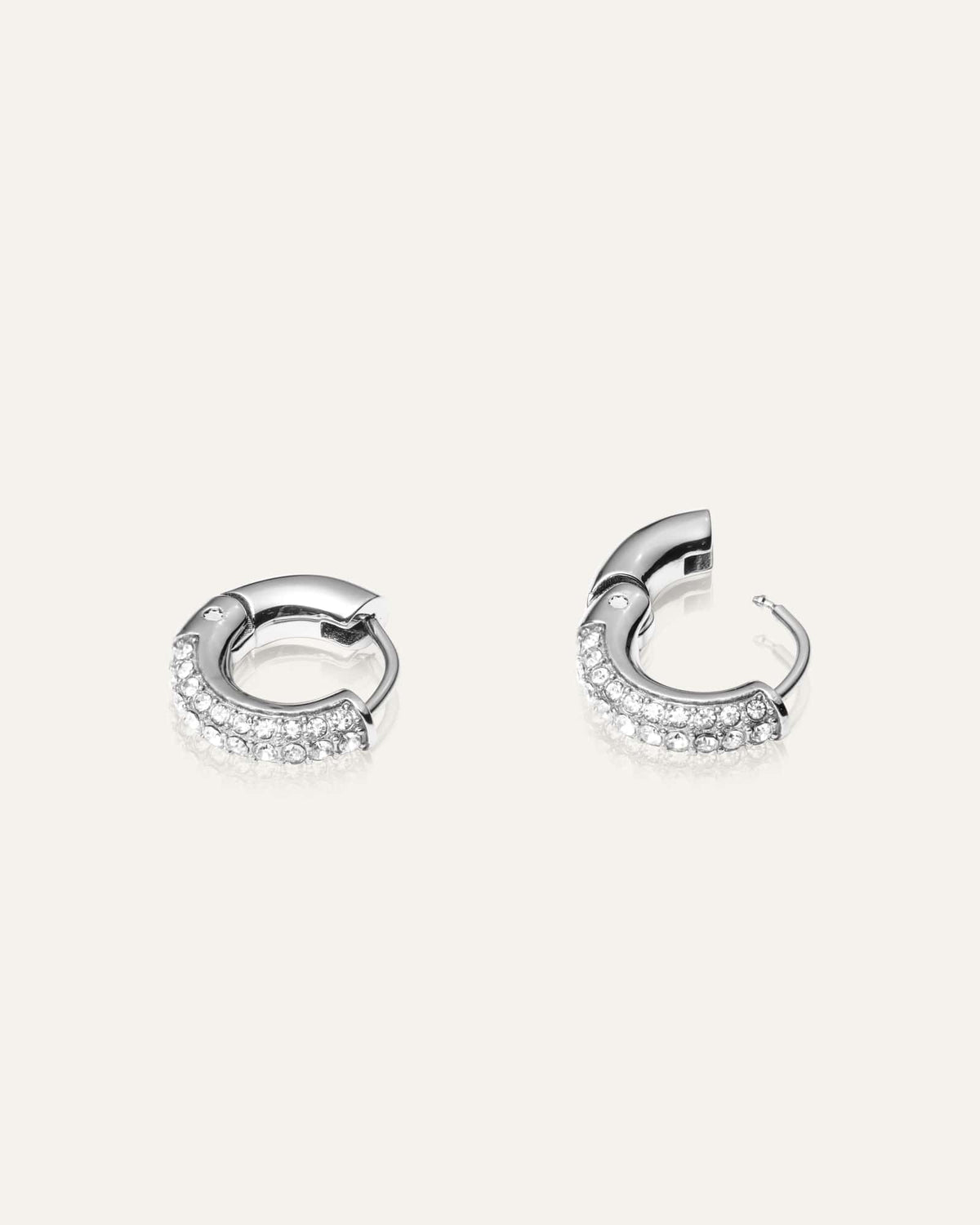 Pavé Everyday Small Hoops