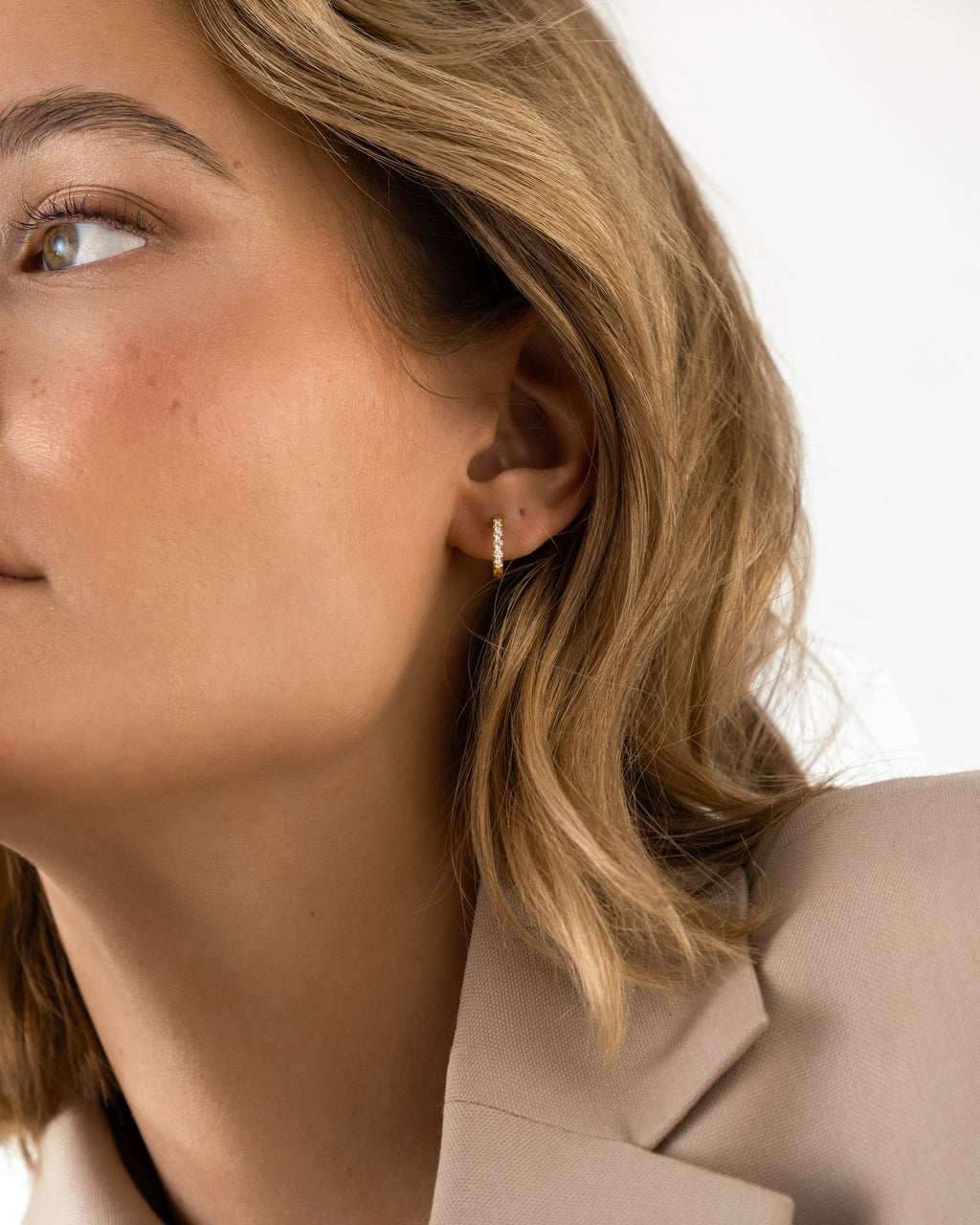Shiny Hoops Small