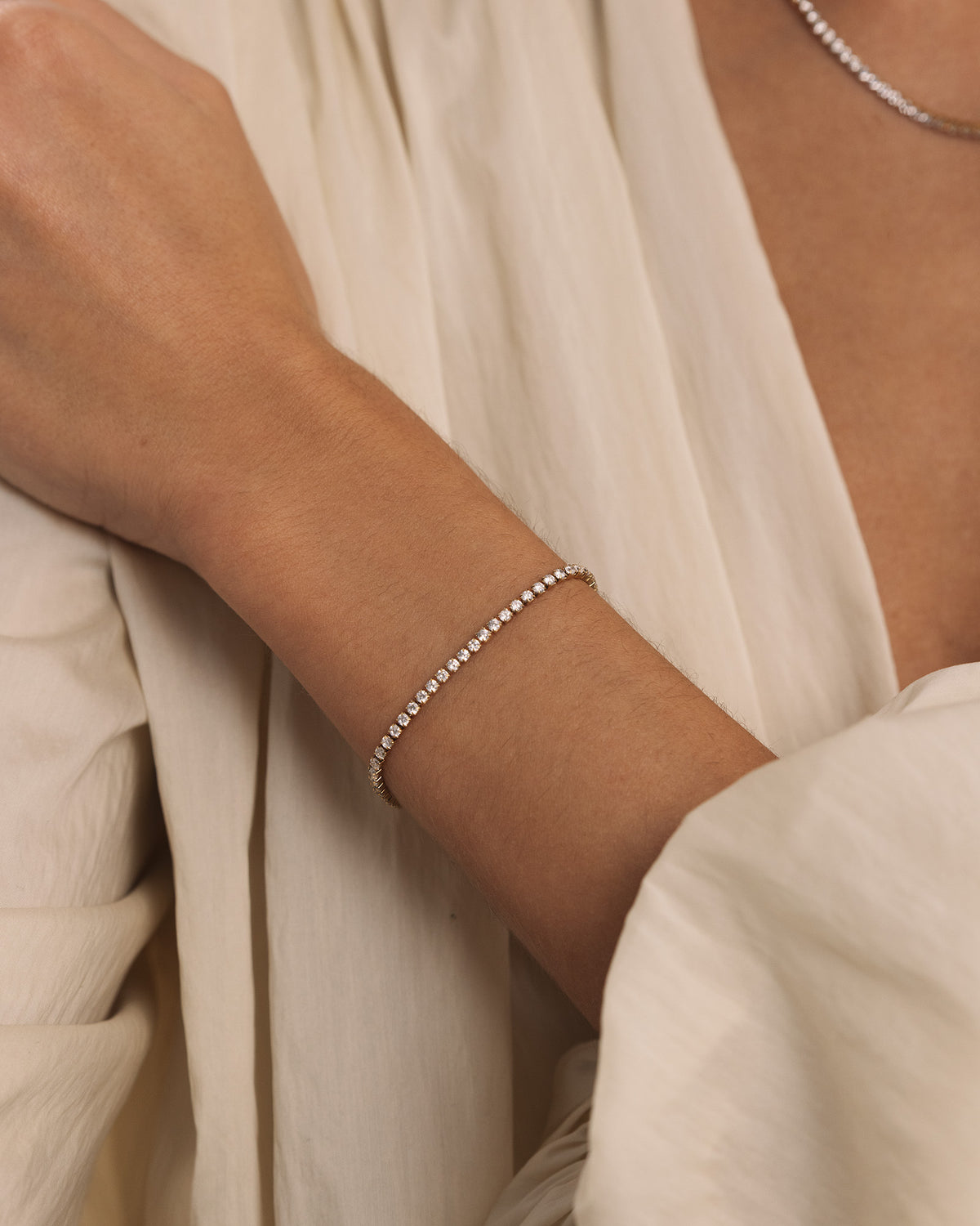 Shiny Tennis Bracelet