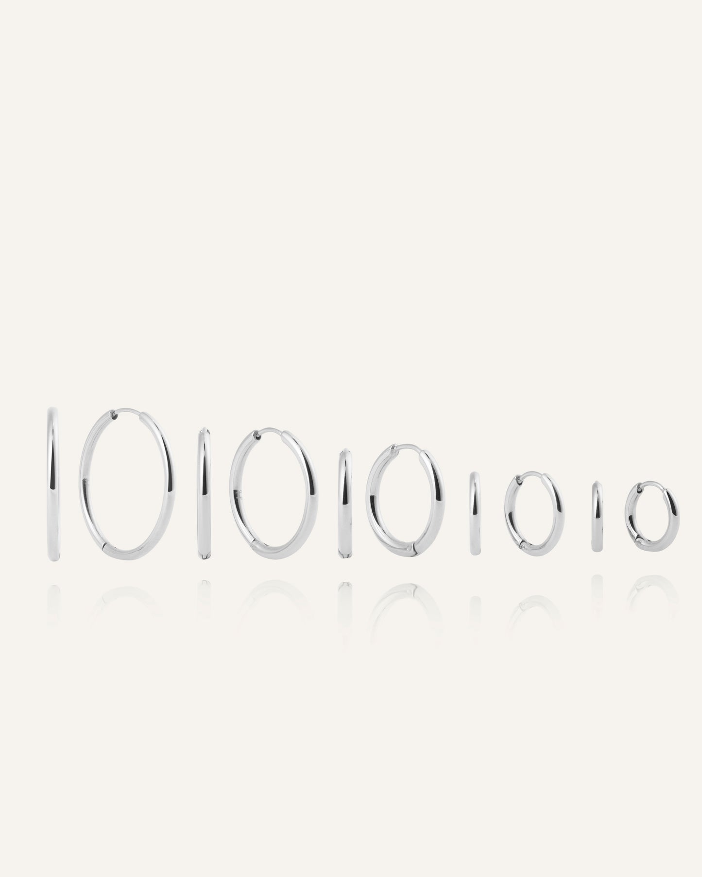 Slim Extra Large Hoops