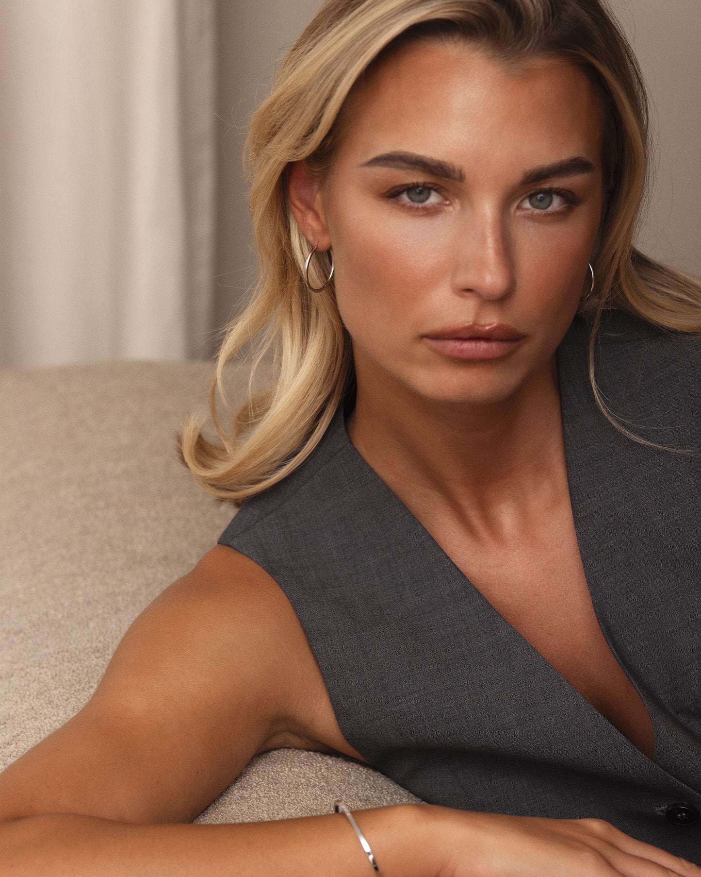 Slim Extra Large Hoops