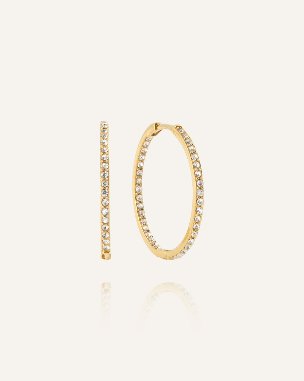Sparkle Extra Large Hoops