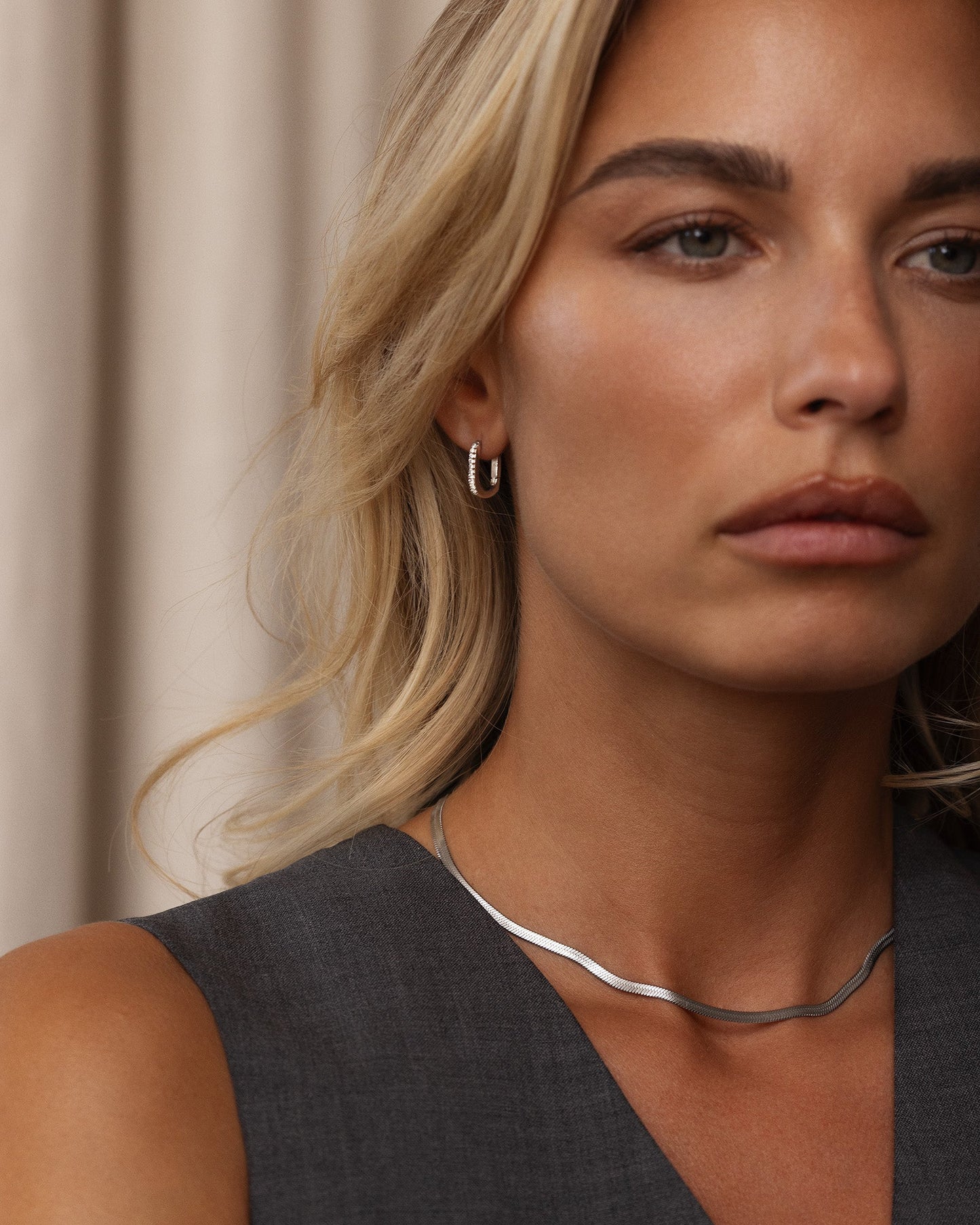 Sparkle Small U-Hoops