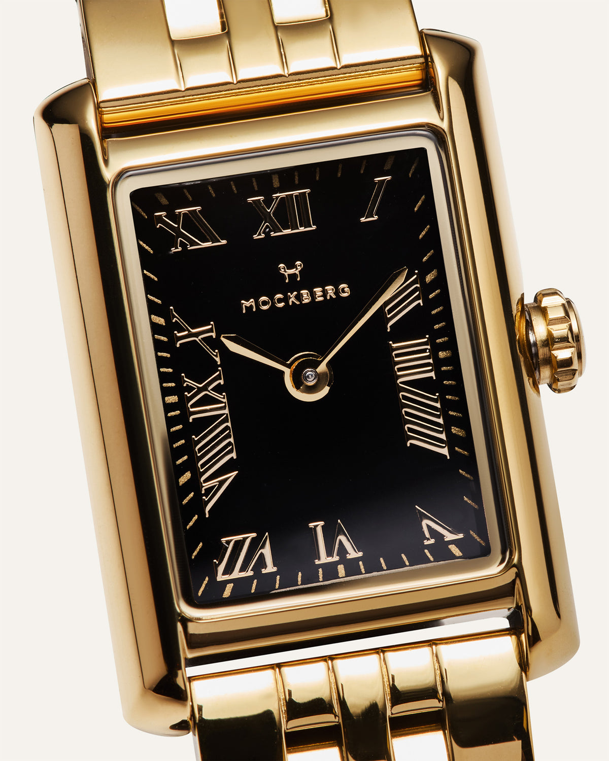 Timeless Gold Noir Watch – Mockberg