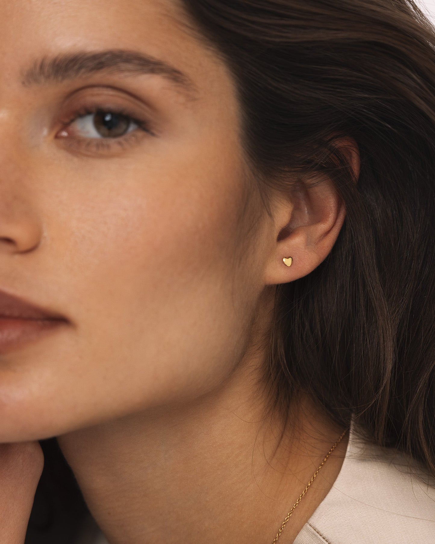 Love Gold Small Studs