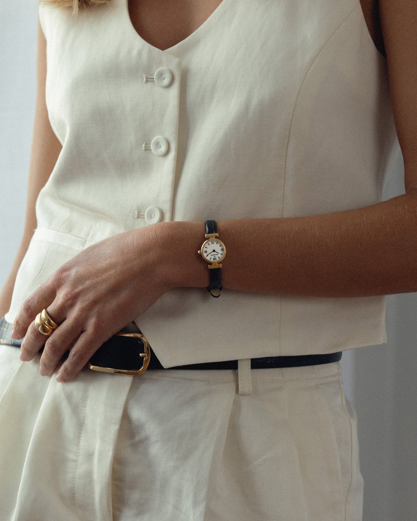 Vintage Leather Watch