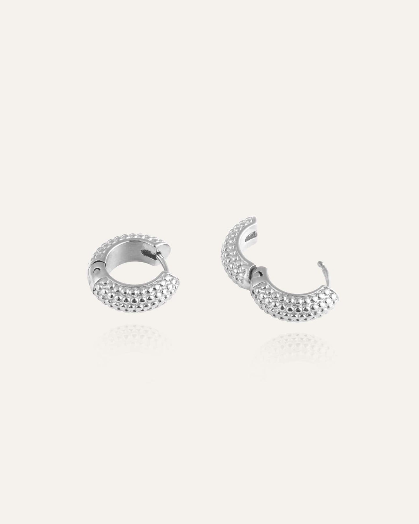 Beaded Hoops Small