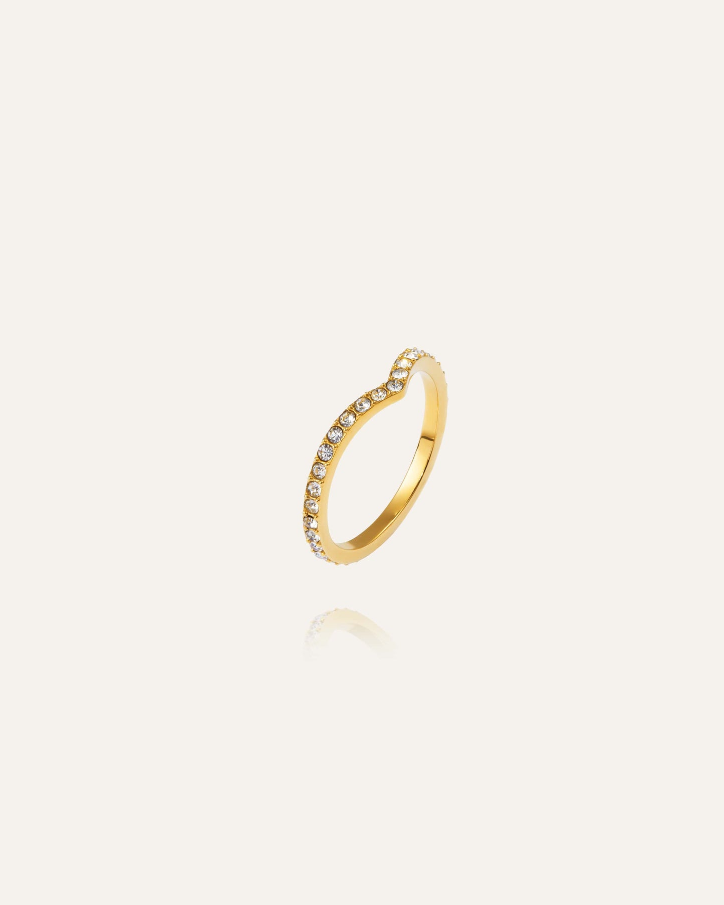 Brilliant Gold Ring