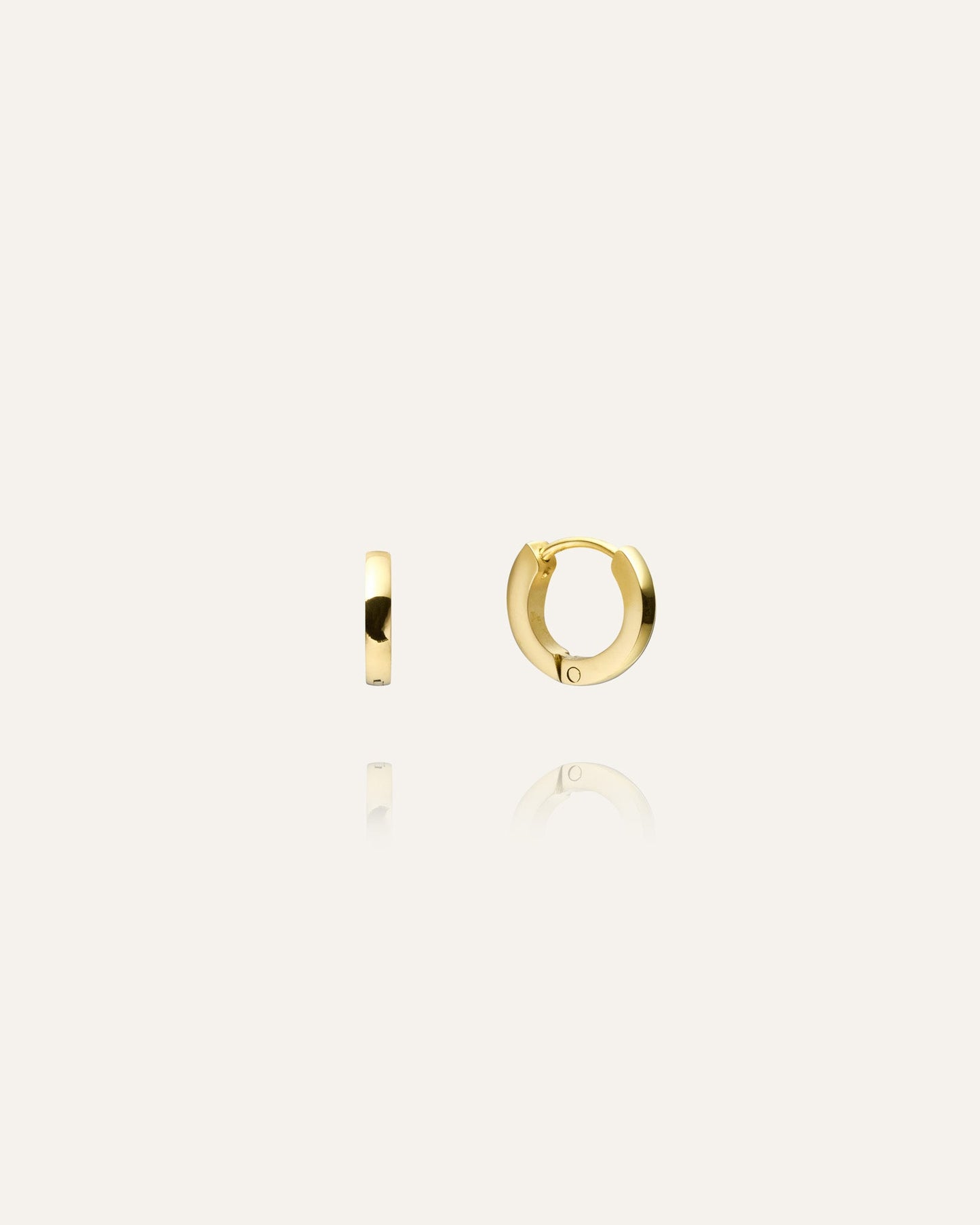 Classic Mini Gold Hoops