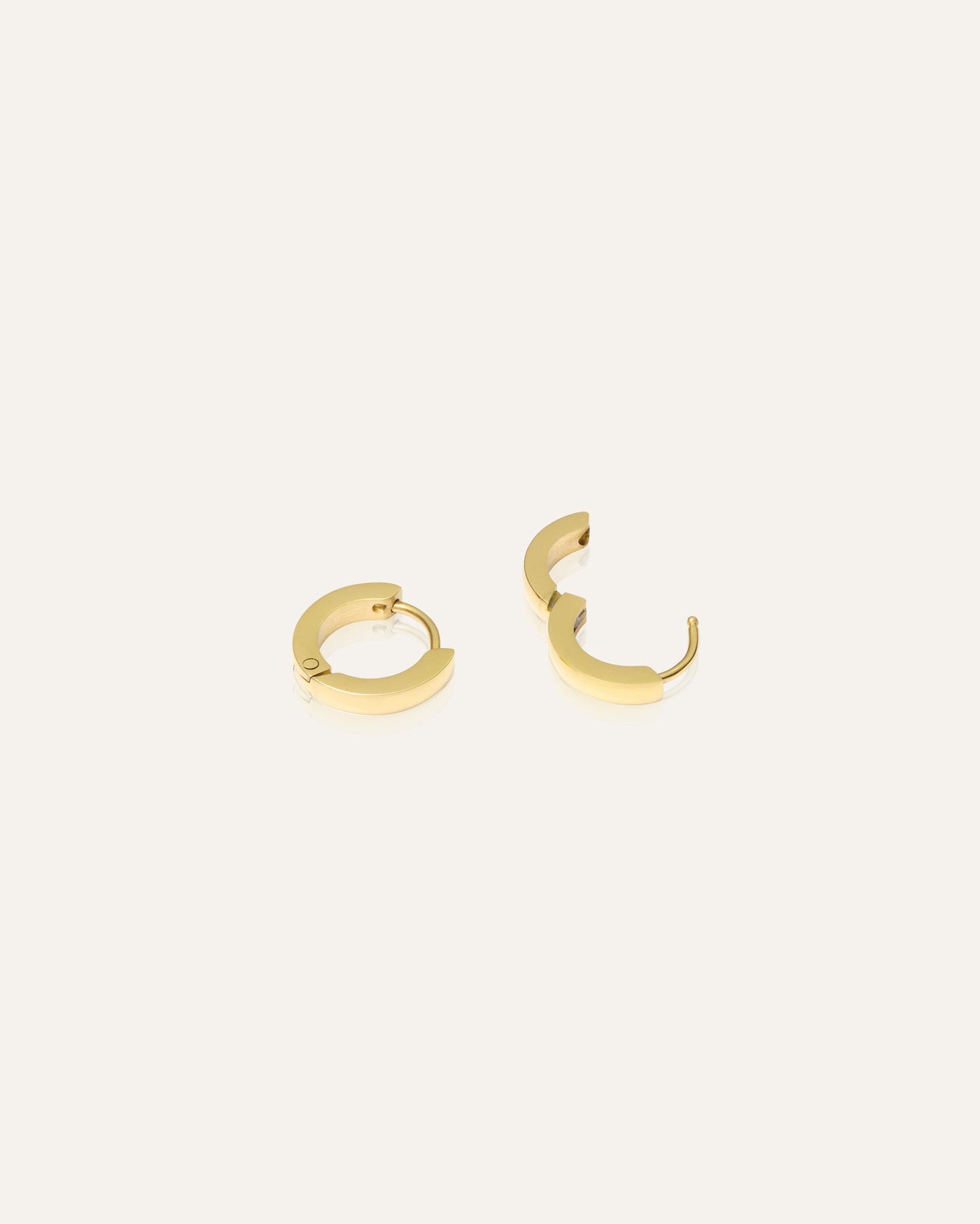 Classic Mini Gold Hoops