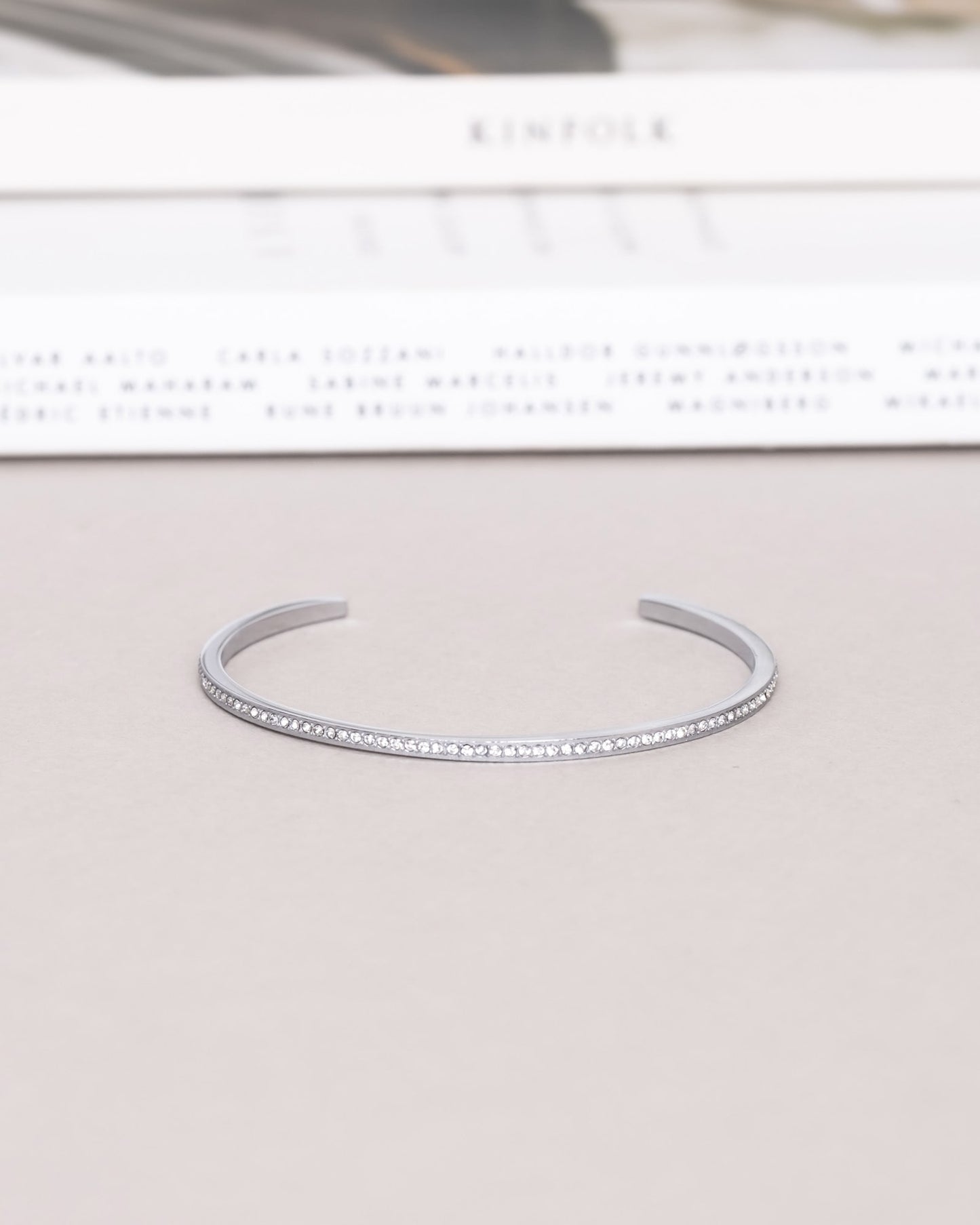 Fancy Bangle Silver Small