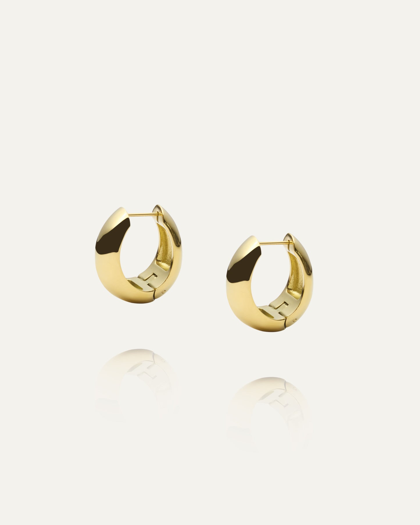 Aura Bold Gold Hoops