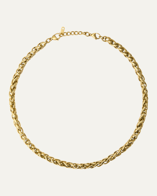 Rebel Chain Gold Necklace