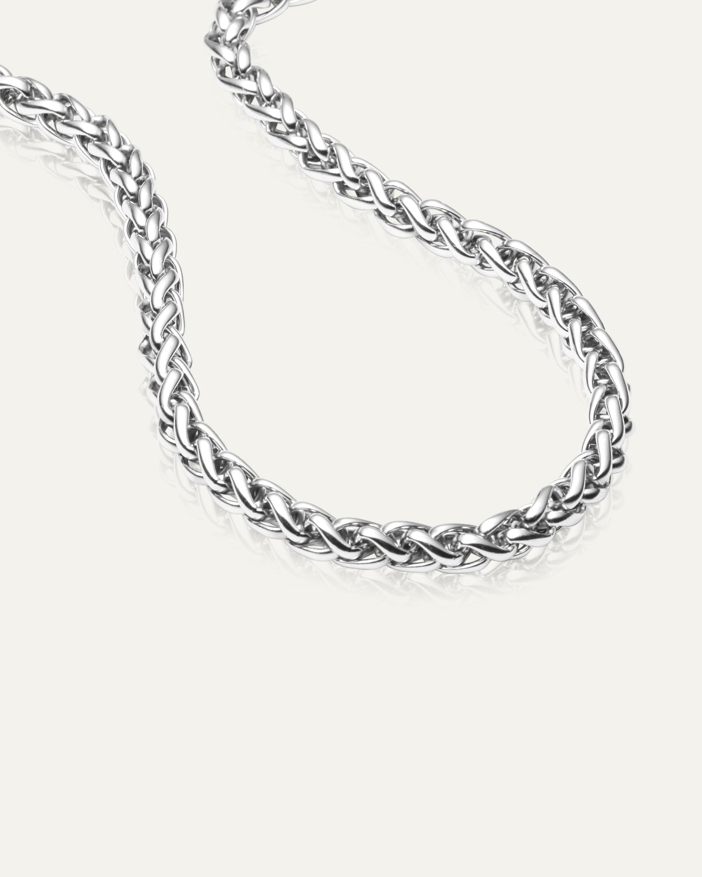 Rebel Chain Silver Necklace