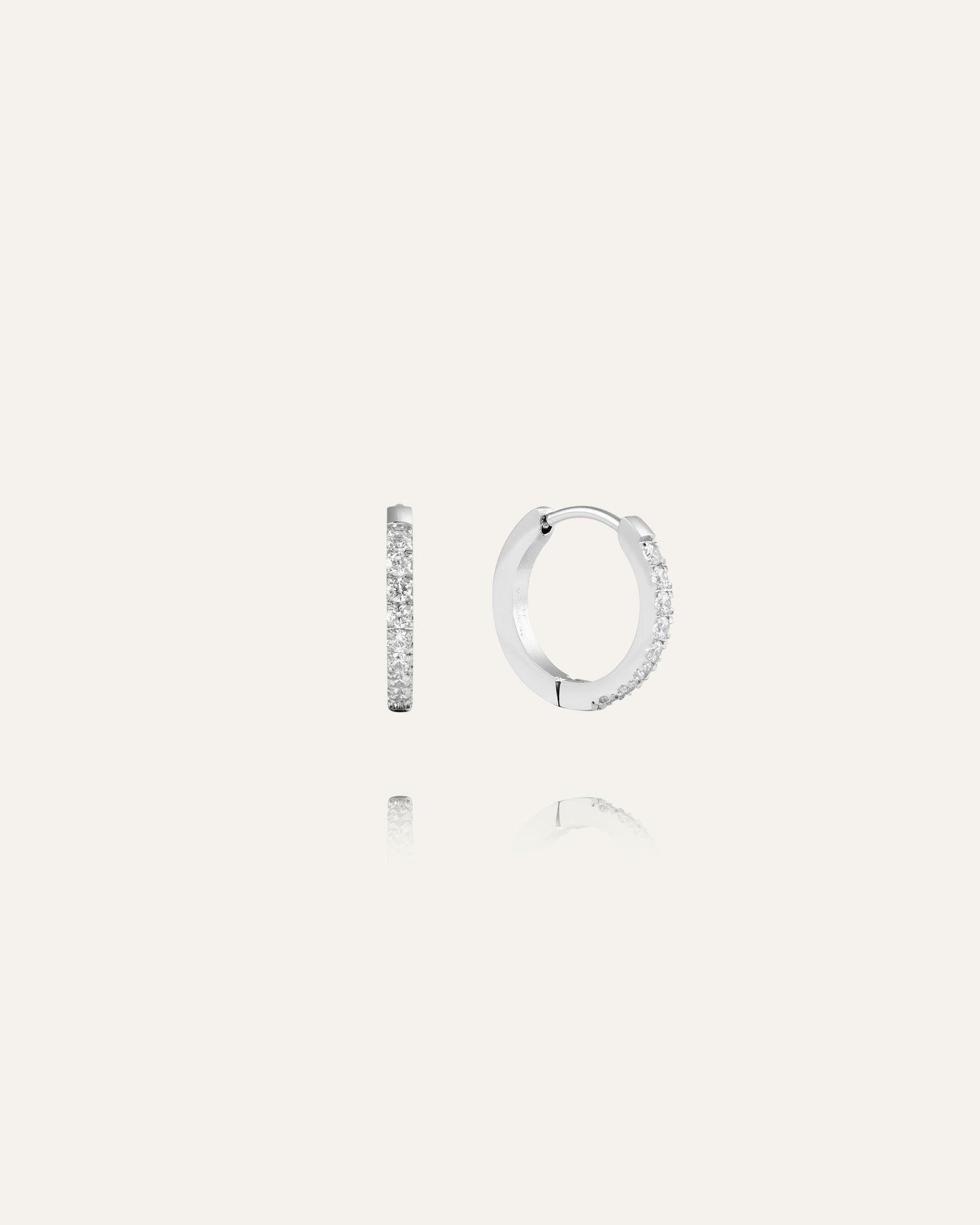 Shiny Hoops Medium