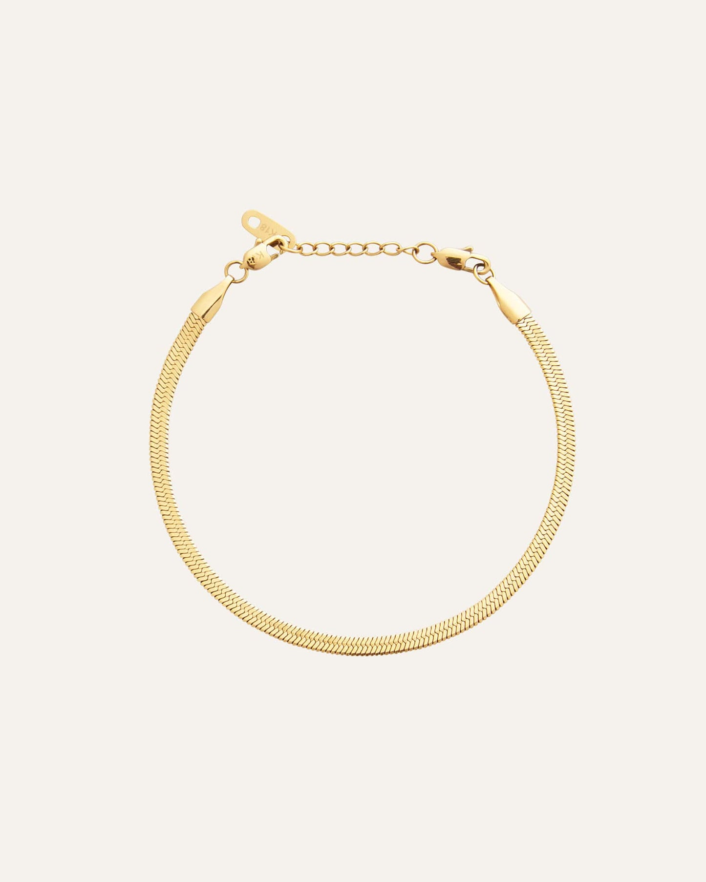 Thin Snake Bracelet Gold